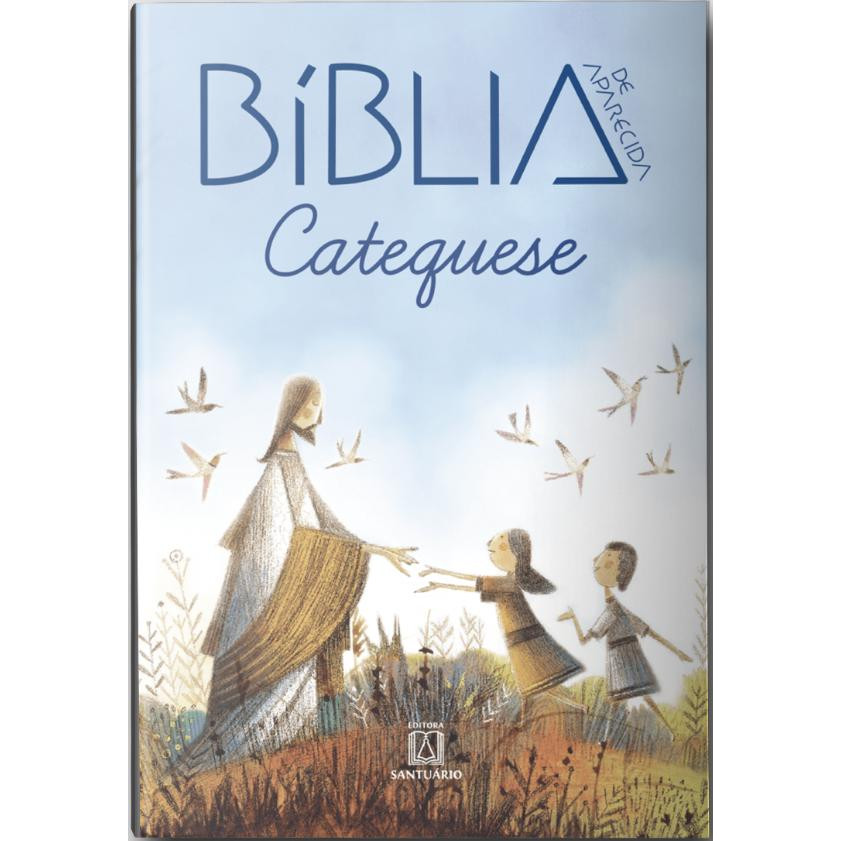 Bíblia De Aparecida Catequese - Média Capa Cristal