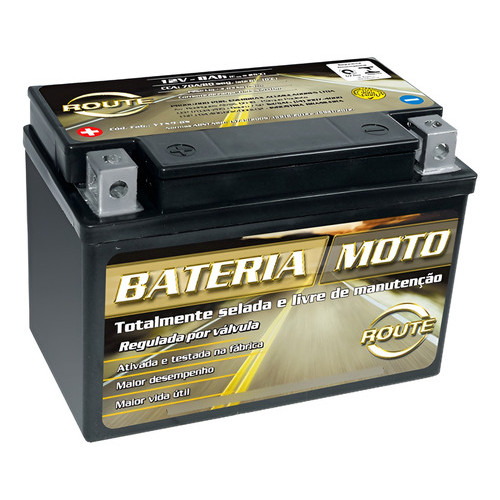 Bateria Route Selada Ytx9-bs Honda Cb 500 (antiga) Esquerdo