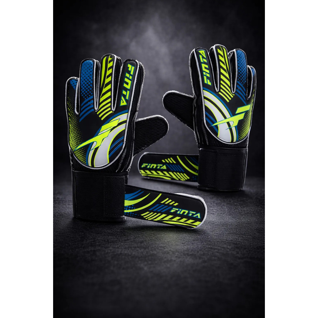 Luva De Goleiro Finta Power Qualidade Unissex Flat Amarelo 5