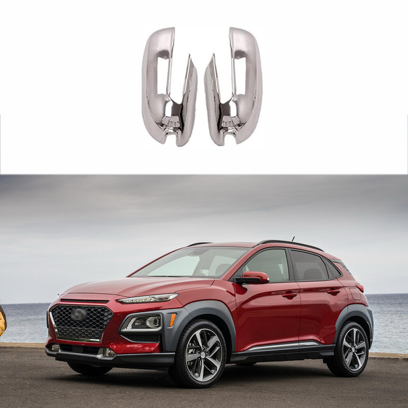 Adequado para 18-22 Hyundai Kona espelho capa asa lateral espelho retrovisor caixa capa espelho retrovisor escudo trasei