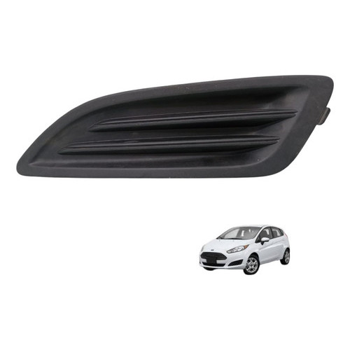 Moldura Grade Farol Milha Esquerdo New Fiesta 2015 2016
