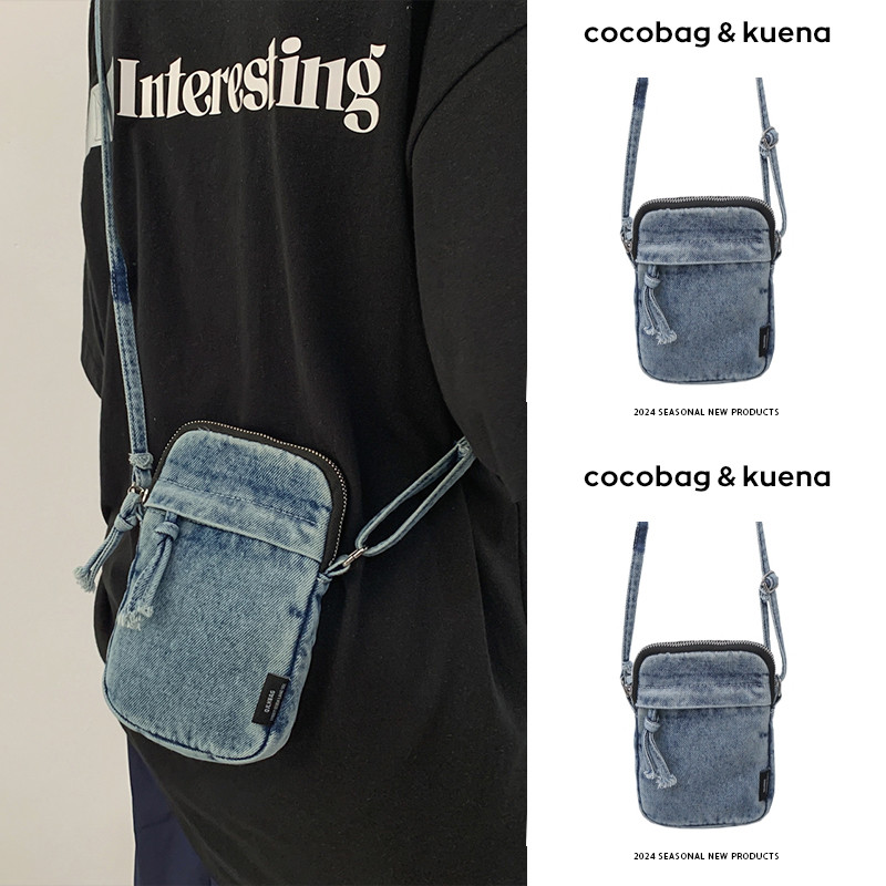 Mini bolsa pequena feminina 2026 novo estilo tamanho pequeno bolsa para celular bolsa de ombro jeans pequena mochila est