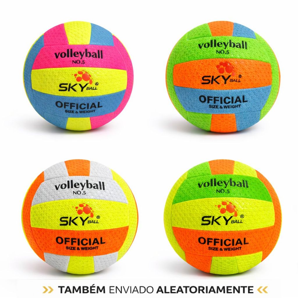 Bola de Vôlei Soft Touch Super Macia P/ Treinamentos Praia E Quadra Lazer e Diversão Garantidos