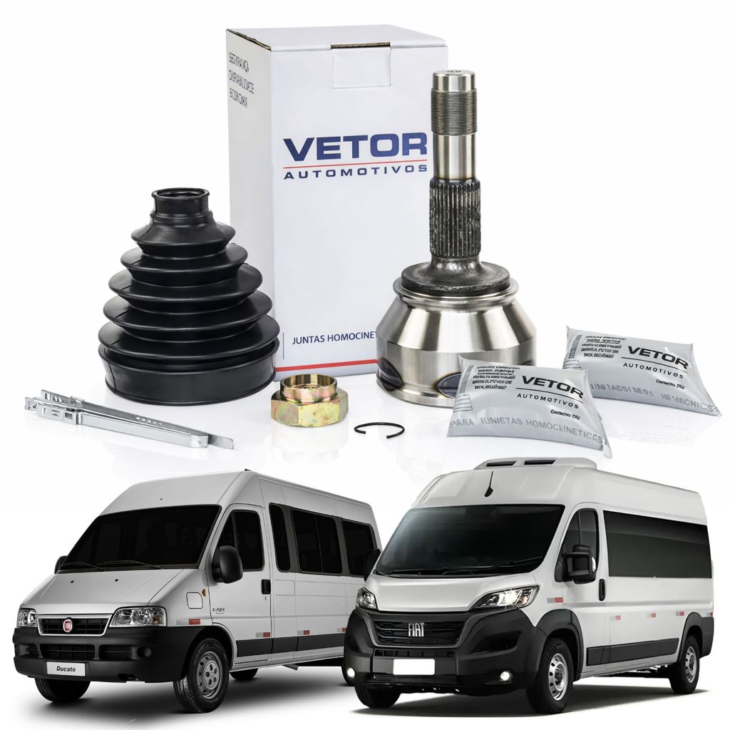 Junta Homocinética Ducato 2.3 Ano de 2010 a 2016 Interna 35 Dentes Aro 16 Multijet Vetor