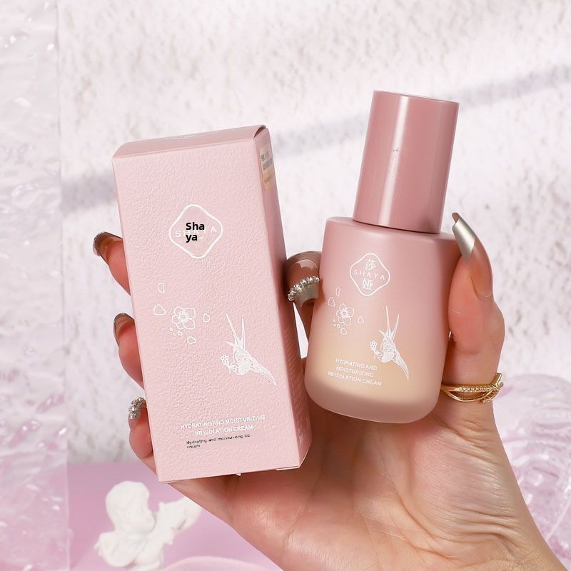 Saya Hydrogel Hidratante BB Base Creme Base Hidratante Permeável Leve Corretivo Protetor de Pele Hidratante Pó Antiadere