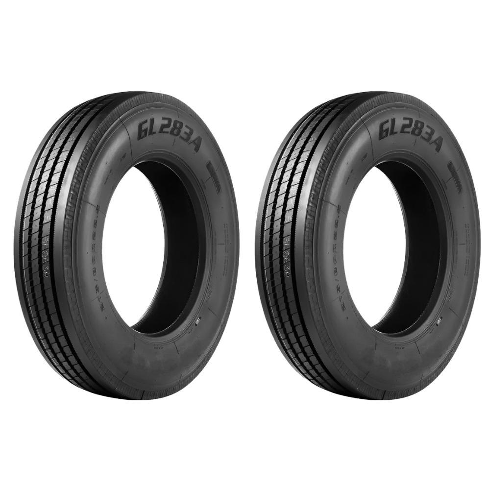 Imagem Kit 2 Pneus 275/80R22.5 Liso 18 Lonas 149/146L GL283A Samson