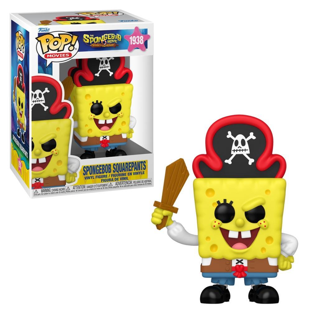 Boneco Funko Pop! Bob Esponja O Filme - Pirata Bob Esponja em Oferta na Shopee
