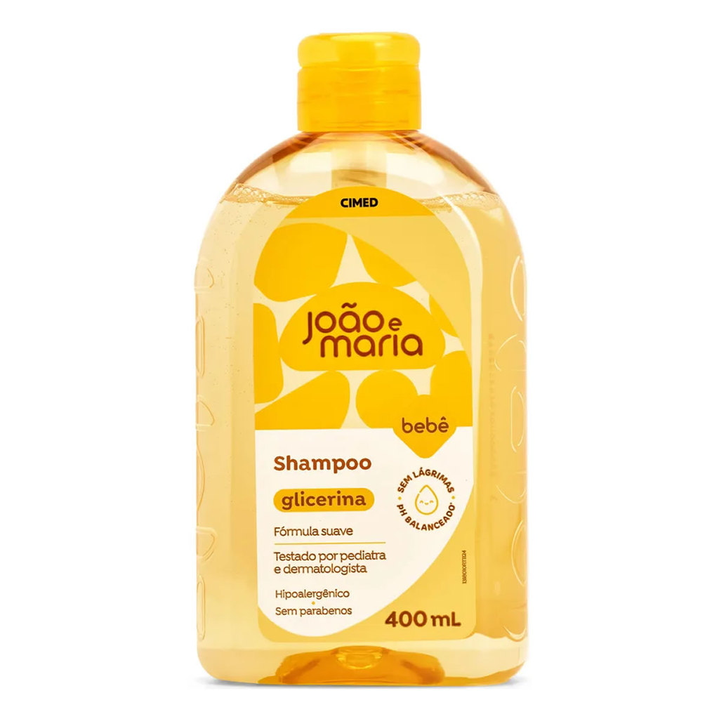 Shampoo João e Maria Glicerina 400ml em Oferta na Shopee