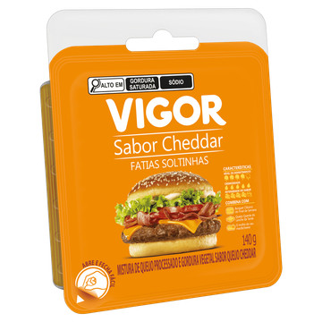 Queijo cheddar Vigor