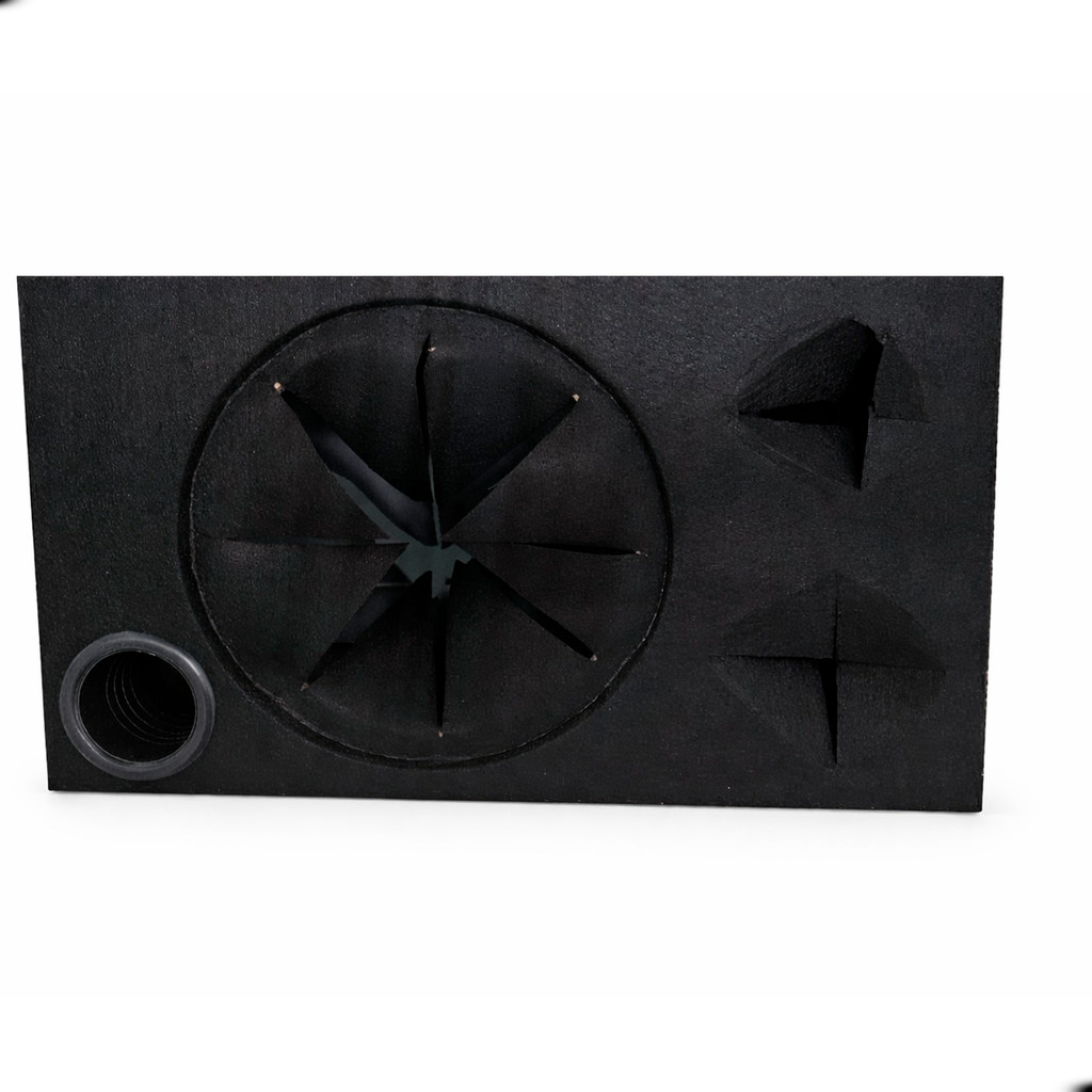 Caixa Trio Vazia para Alto Falante Corneta e Tweeter 45 litros Dutada com Divisória Interna em Oferta na Shopee