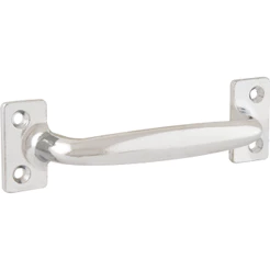 Puxador Tipo Alça 120mm Metálico Niquelado Vonder