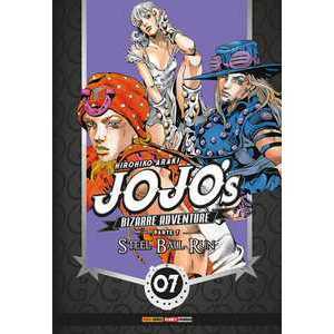 Jojo''''''''s Bizarre Adventure – Parte 7 – Steel Ball Run 07 em Oferta na Shopee