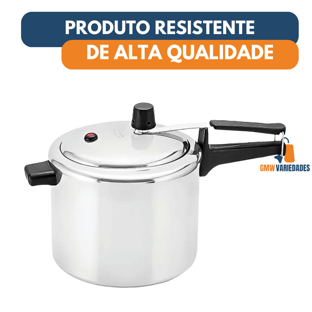 Panela De Pressão 4,5 Litros Alumínio Polido Panelux Classic