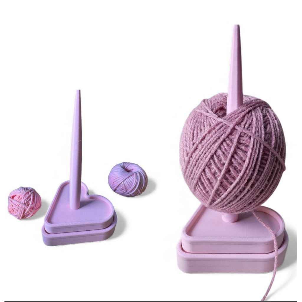 Suporte Giratorio Para Novelos Croche Trico Fio Linha Base em Oferta na Shopee