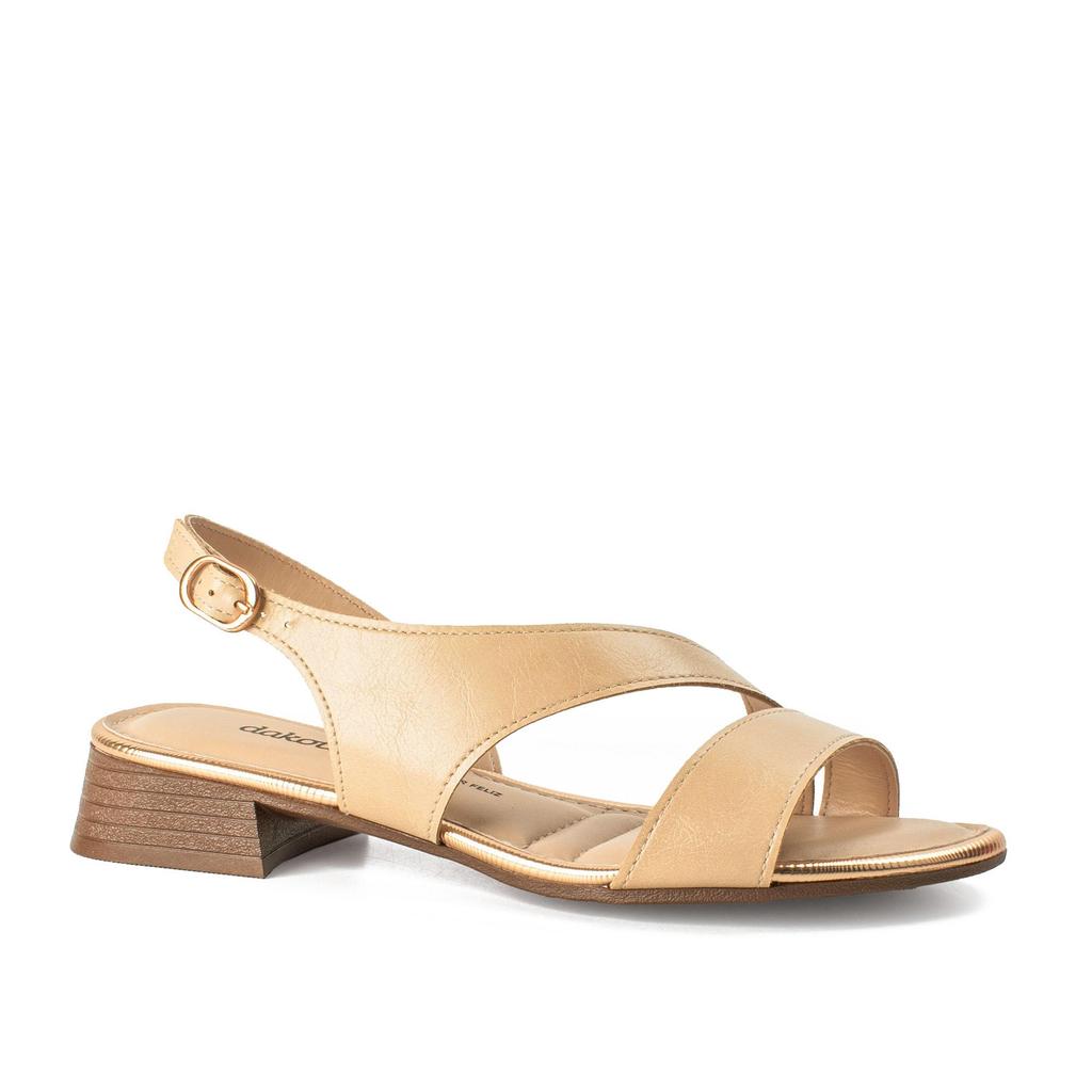 Sandália Dakota de Salto Bloco Feminina DB753 em Oferta na Shopee