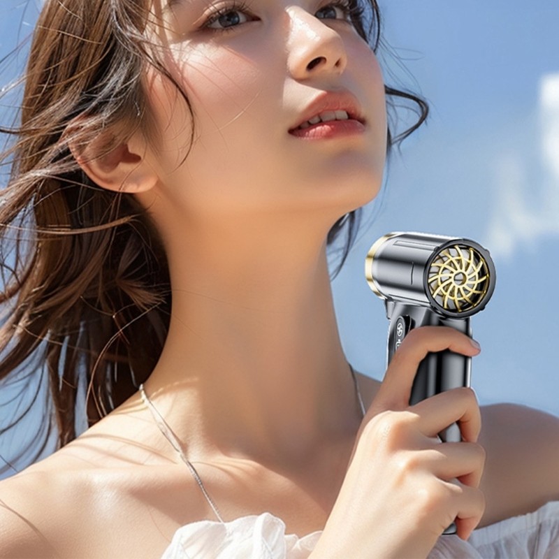 Ventilador Ar Portátil Pequeno Outdoor 130000espanador Elétrico Recarregável Rpm Para Viagens Casa, Acampamen