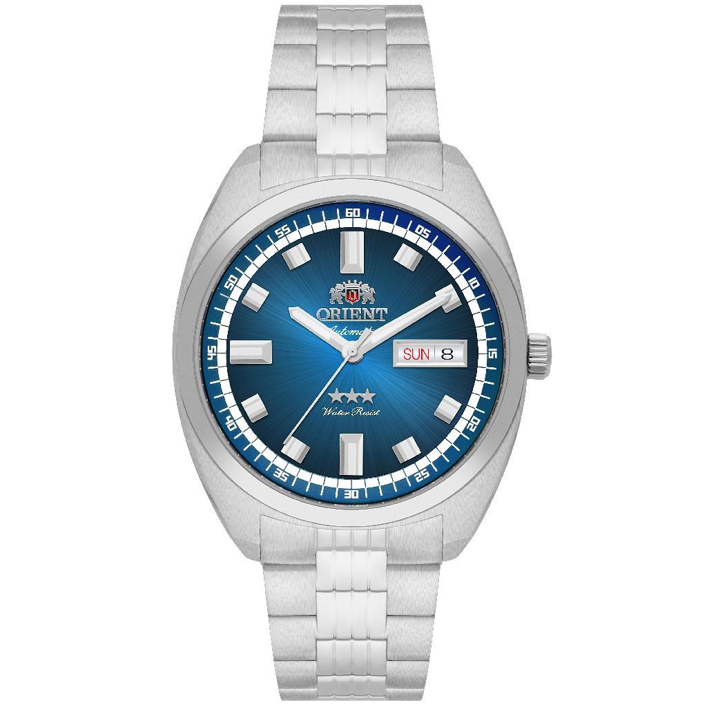 Relógio Orient Heritage Automático Masculino Aço Inoxidável
