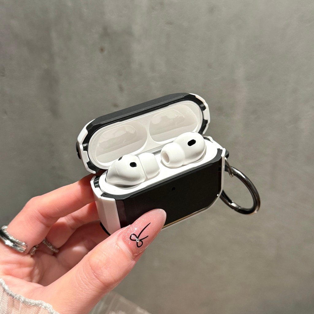 Estojo protetor à prova de choque para fones de ouvido aplicável a Apple Airpods