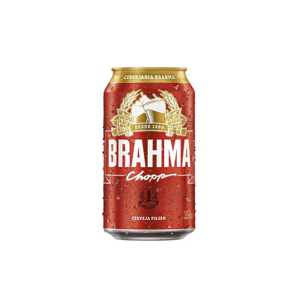 Cerveja Chopp Brahma Lata 350ml