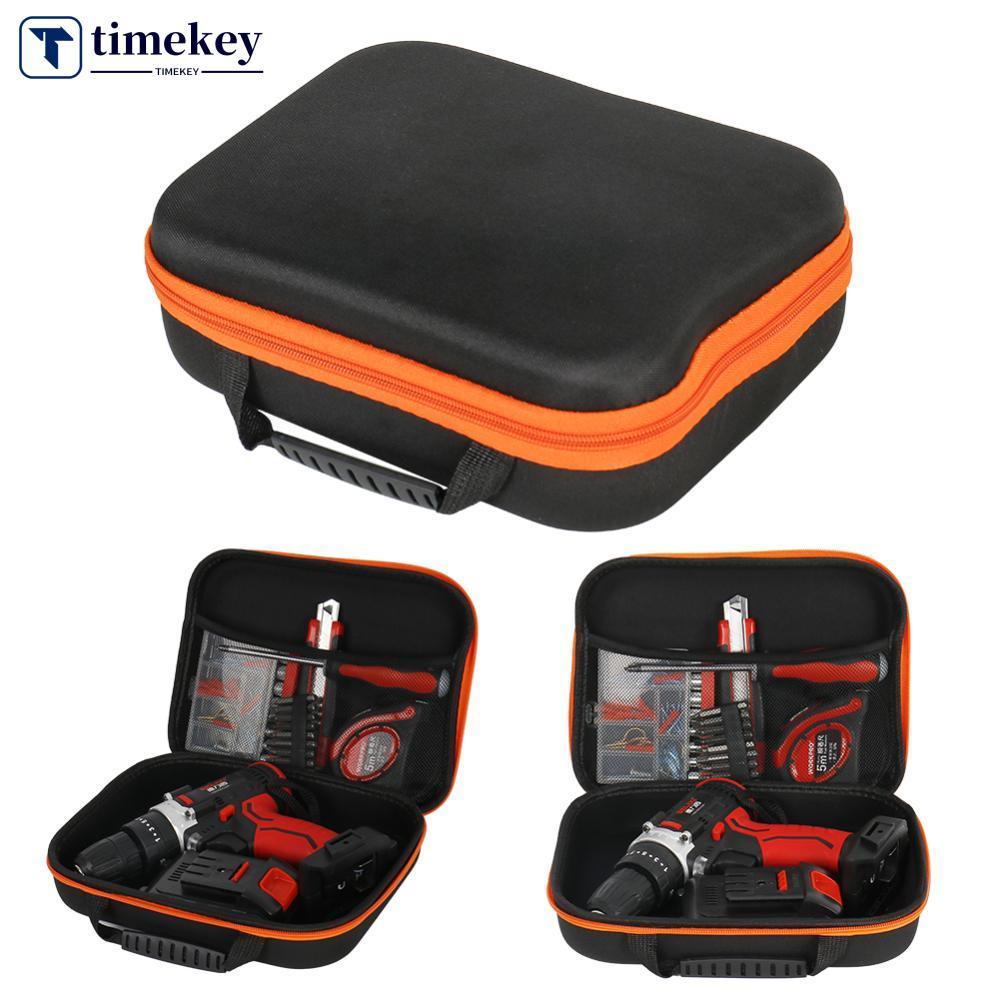 Timekey Multifuncional Portátil Furadeira Elétrica Ferramenta Caso de Armazenamento Ferramentas Elétricas Anti-Choque Sa — R$ 64,19 em Shopee, 46% OFF