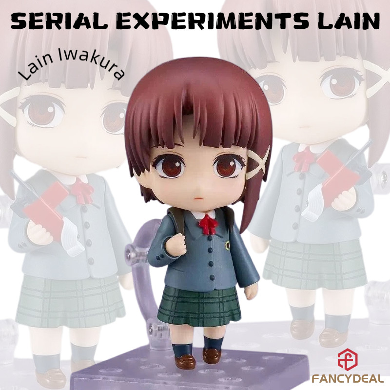 Experimentos Seriais De Anime Lain # 2356 Iwakura Nendoroid PVC Action Figure Modelo Brinquedo Colecionável