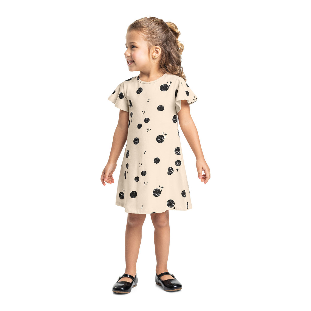 Vestido de Bolinhas Infantil Cotton Bee Loop · foto 2