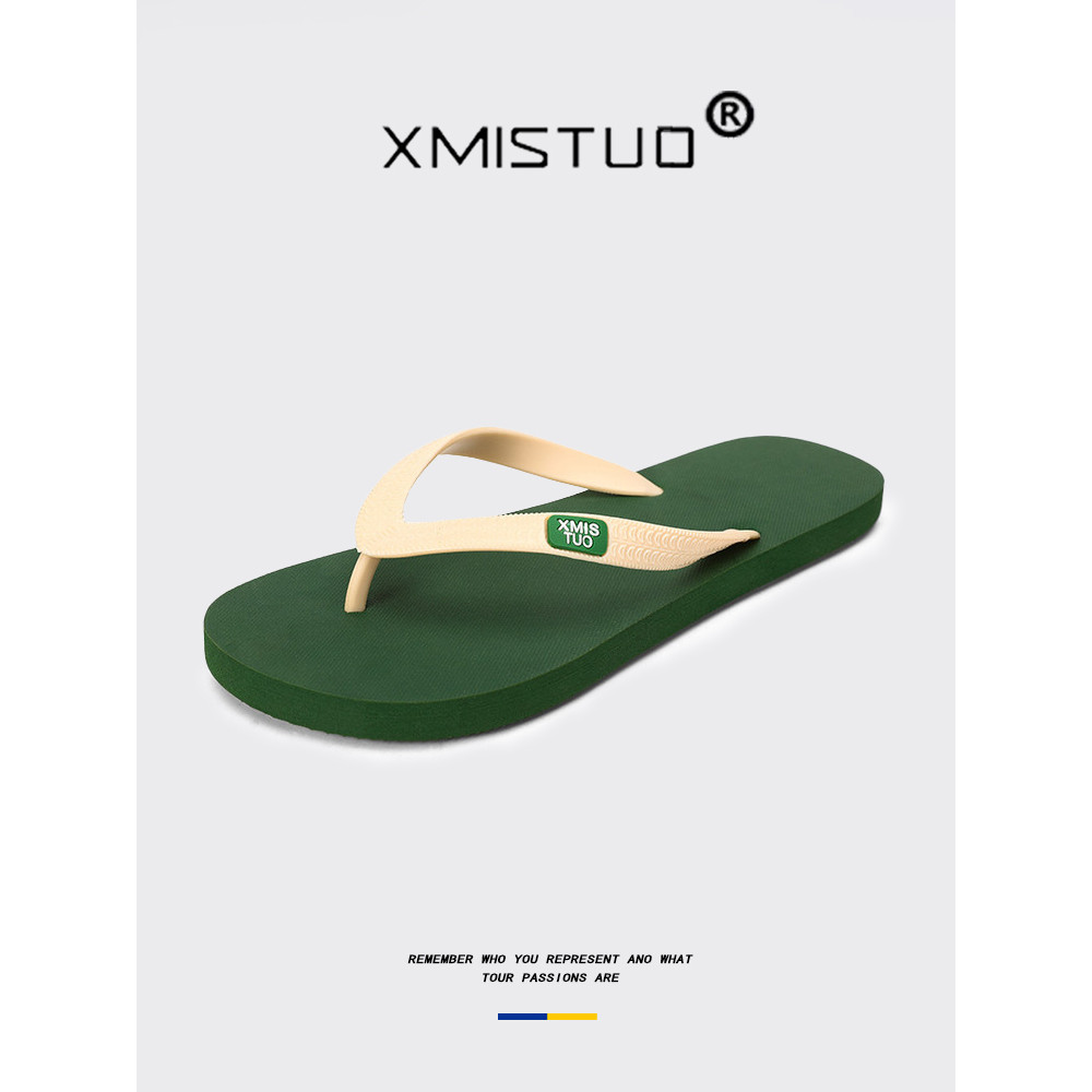 Chinelos masculinos verão 2025 novo estilo exterior usar antiderrapante ao ar livre chinelos à beira-mar sapatos de prai