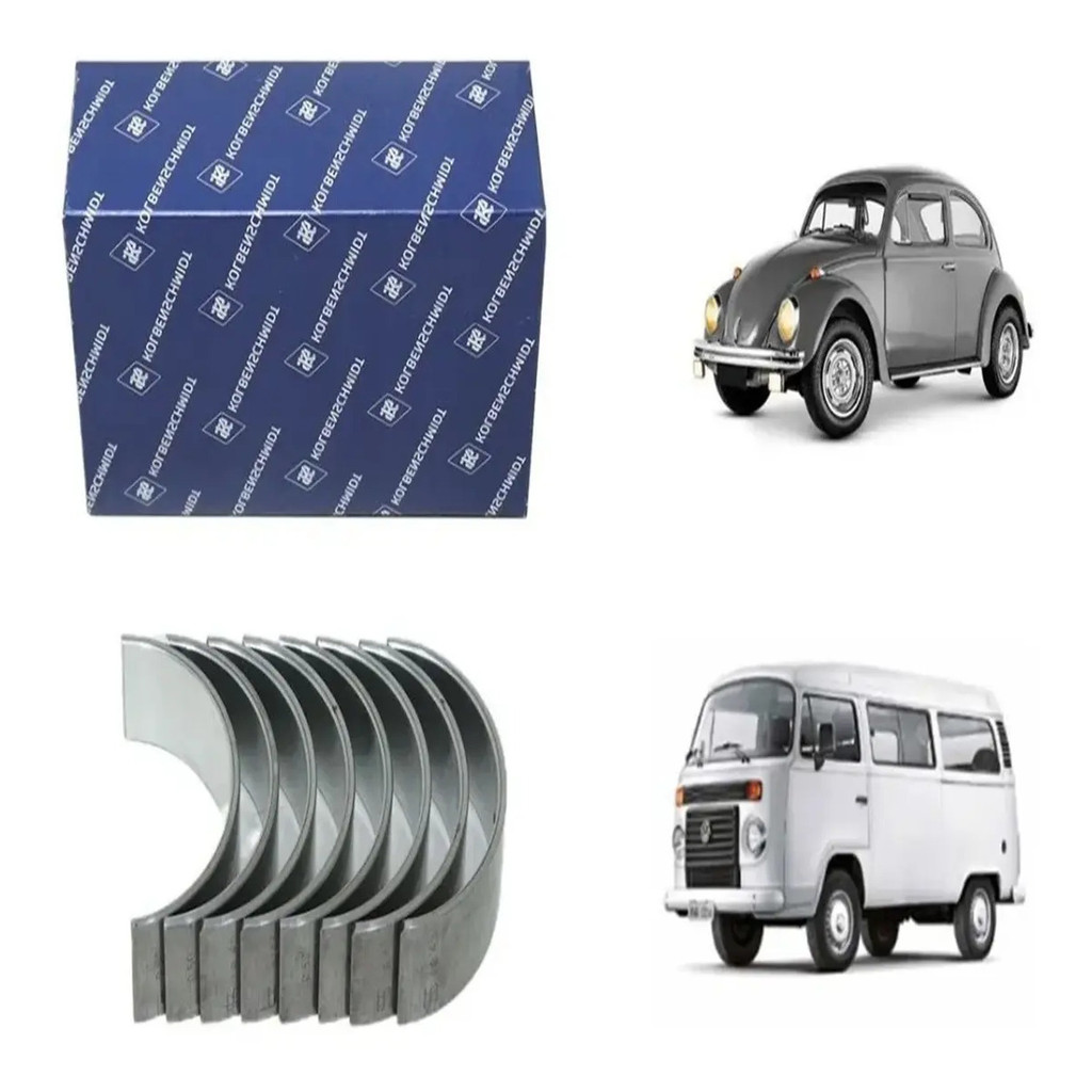 Bronzina Biela Original Ks Medida 0,25m Vw Fusca Kombi Gol Motor A Ar 1300 1500 1600