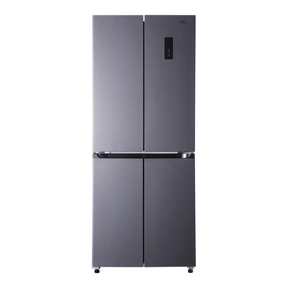 14.04 Dia do Consumidor Geladeira Refrigerador Hq Frost Free Inverter Multidoor 426 Litros Cinza Hq-426mdff