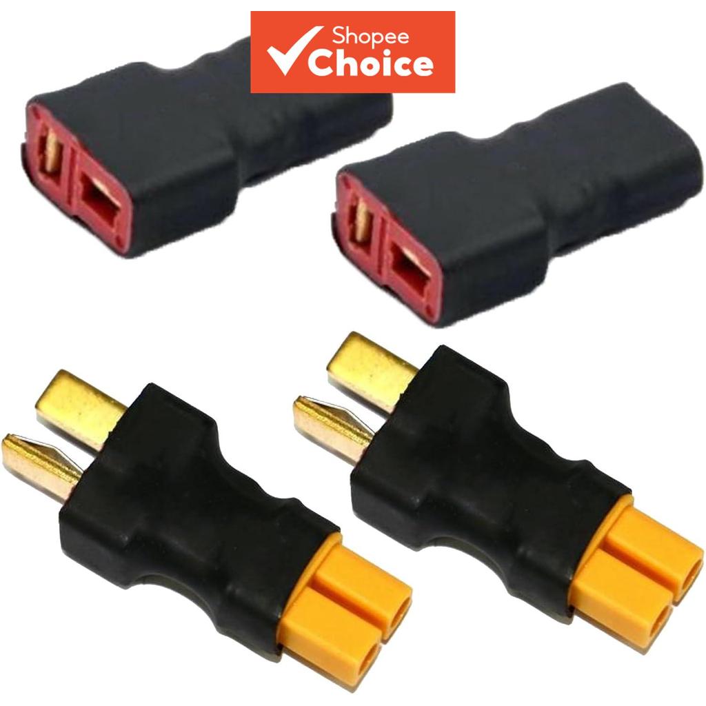 XT30 XT60 XT90 Para T-Plug Adaptador Conector Macho Fêmea Sem Fio Conversor De Bateria RC Carro Avião Lipo ESC Carregado