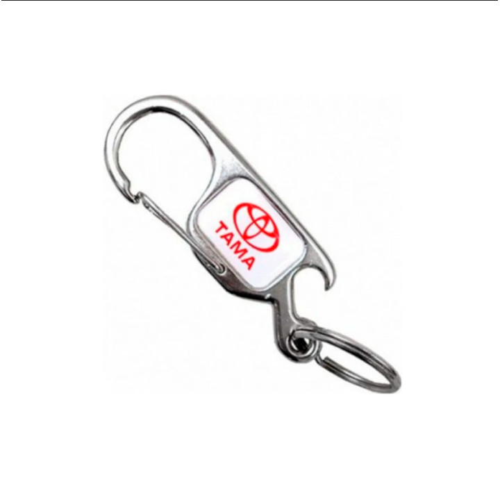 Kit 50/100/200 Chaveiros Mosquetão Anzol Personalizados