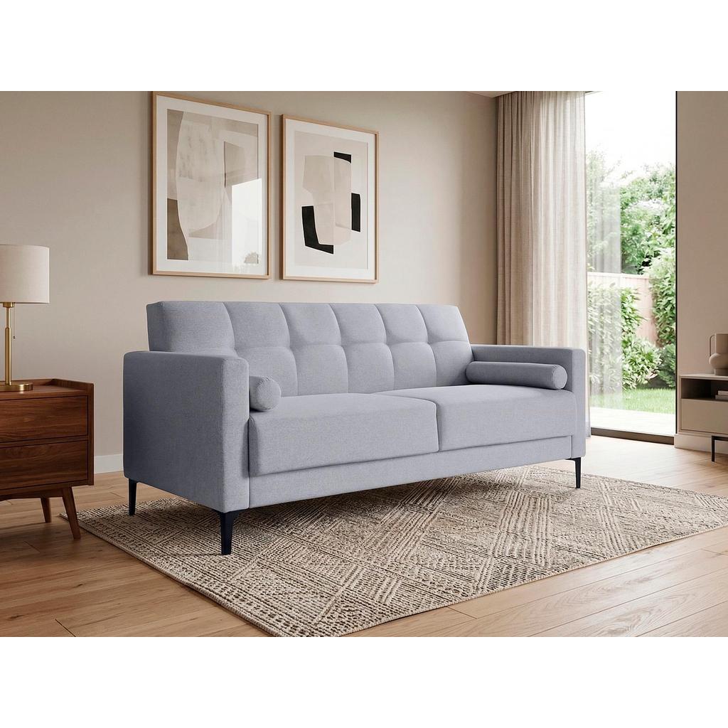 Sofá Living Fixo 1,60m Chicago Linho Soft - NETSOFAS