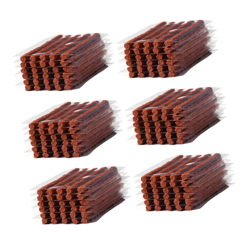 zzz 180X Tiras De Reparo De Punção De Pneu Profissional Kit De Emergência De Borracha Natural Para Veículos De Bicicleta