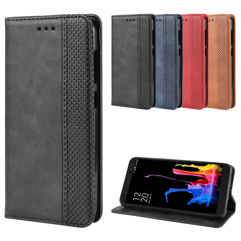 Adequado para ASUS ZenFone Live (L1) Capa de telefone ASUS ZA550KL Flip Leather Case Carteira de cartão