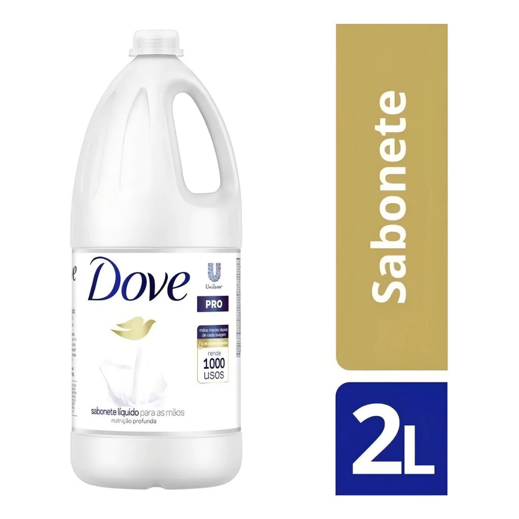 SABONETE LIQUIDO DOVE NUTRIÇÃO PROFUNDA 2 LITROS