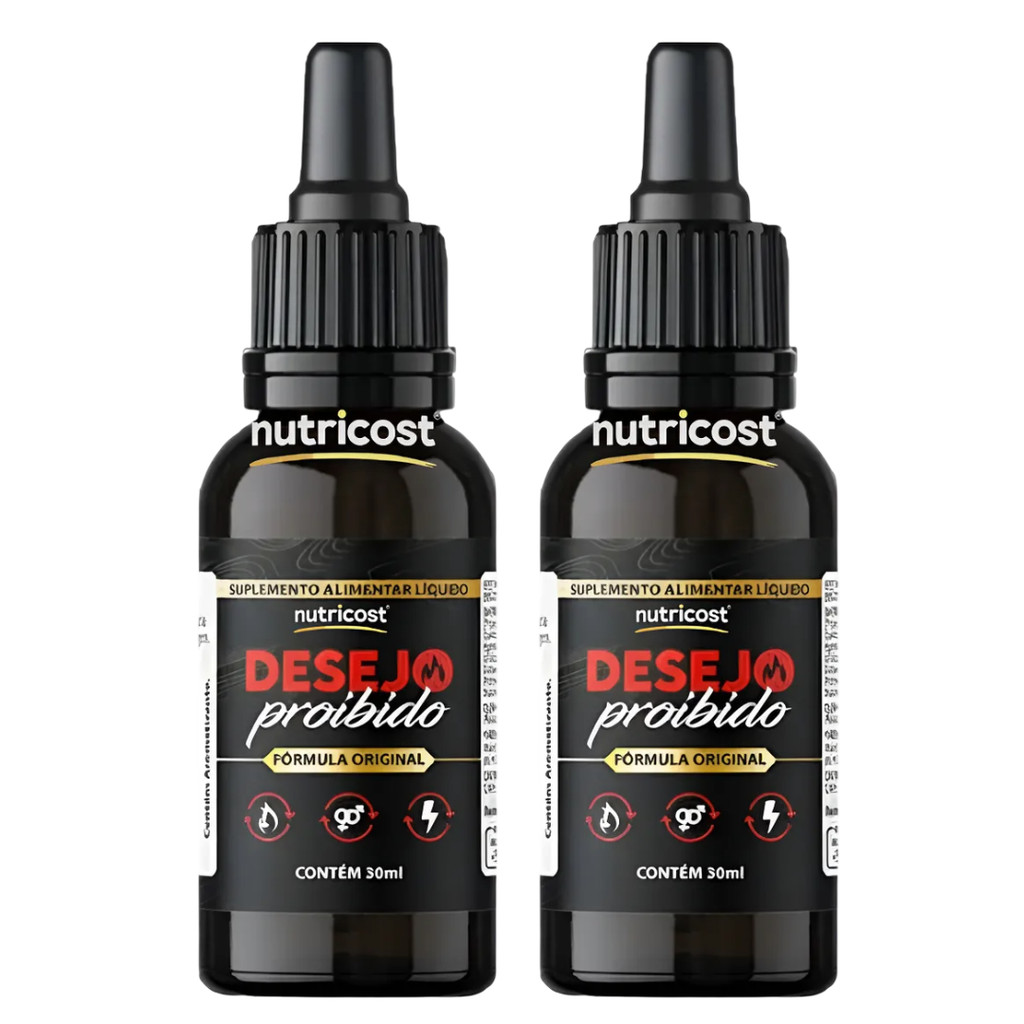 2x Desejo Proibido 30 ml - Suplemento Alimentar