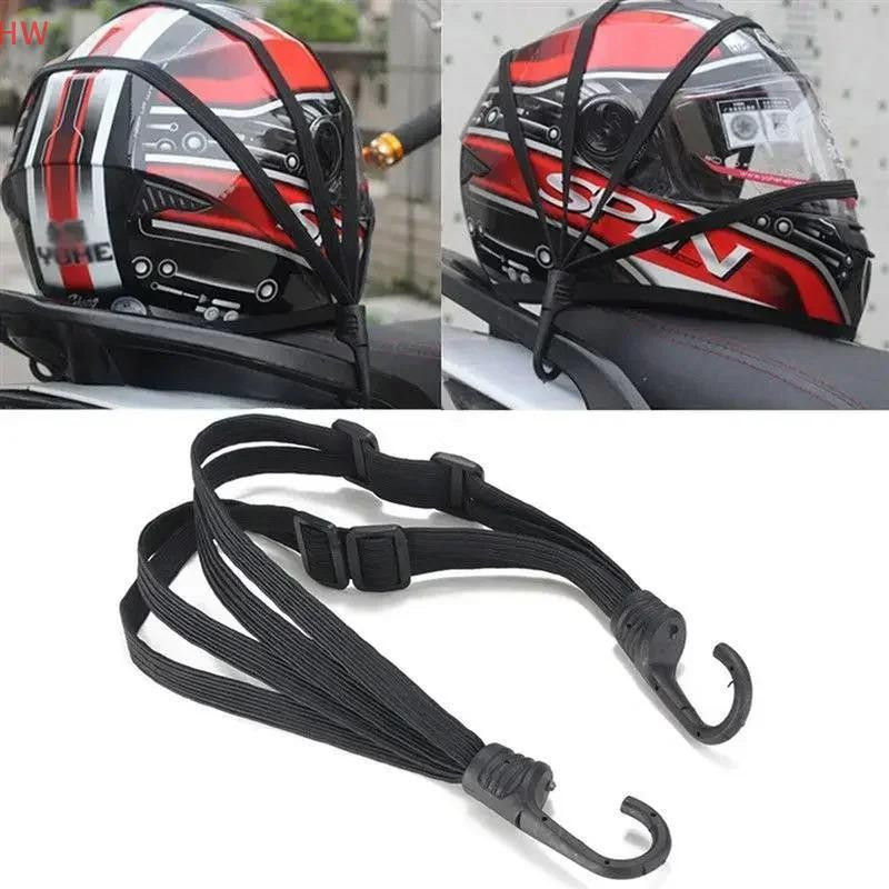 Alça De Bagagem Para Bicicleta E Motocicleta , Universal , Engrenagens Capacete De Moto , Fivela Elástica Fixa , Corda R