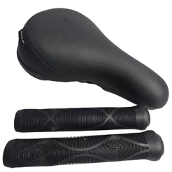 Kit Banco Selim BMX GTS-K c/ Carrinho + Punhos GPC-165 Preto
