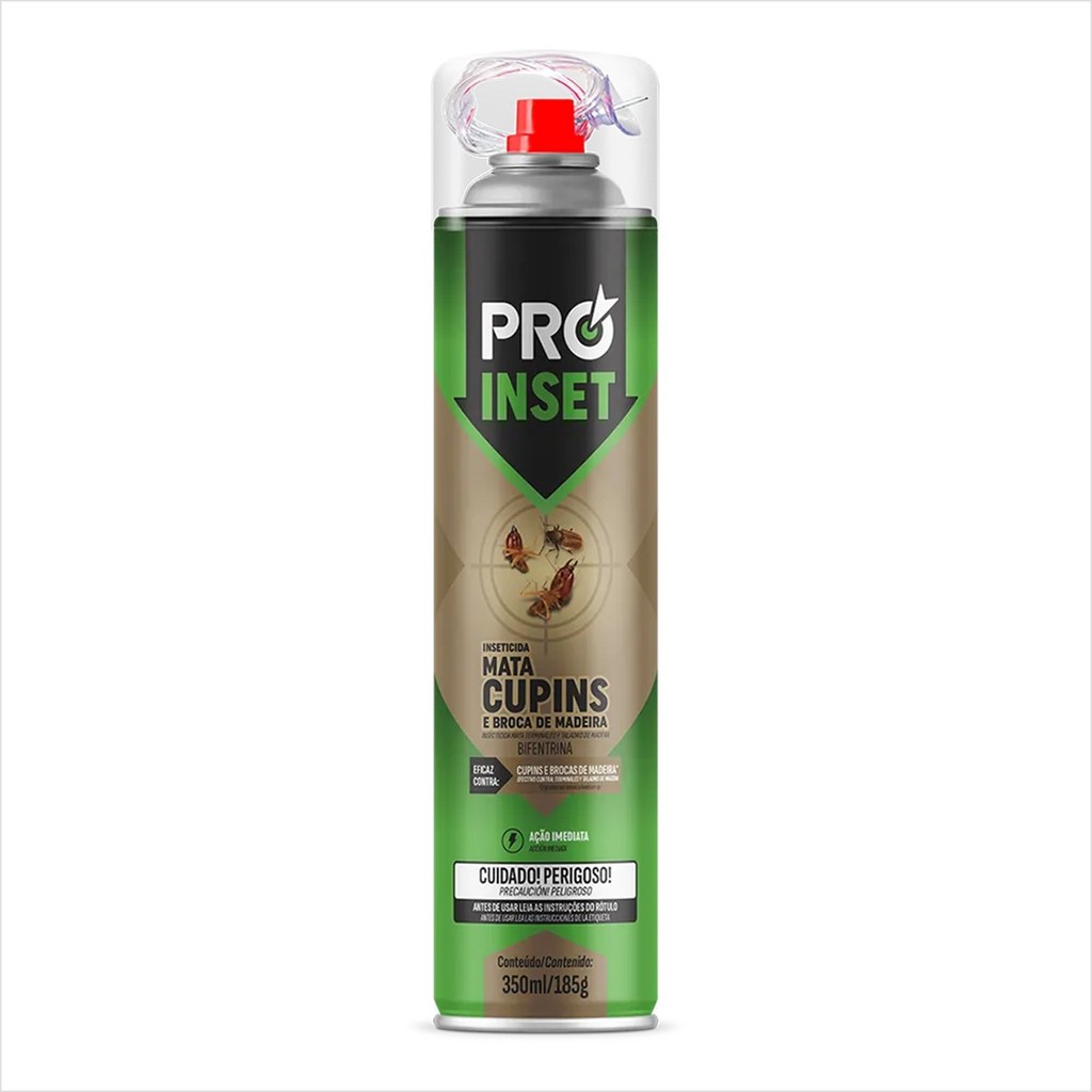 Mata Cupim | Domline | Pró Inset | Rápido Mata Tudo | Sem Cheiro Forte | 350ml em Oferta na Shopee