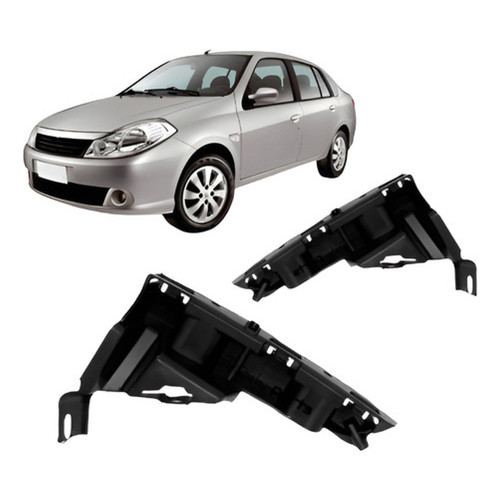 Par Suporte Guia Parachoque Dianteiro Symbol 2009 A 2012