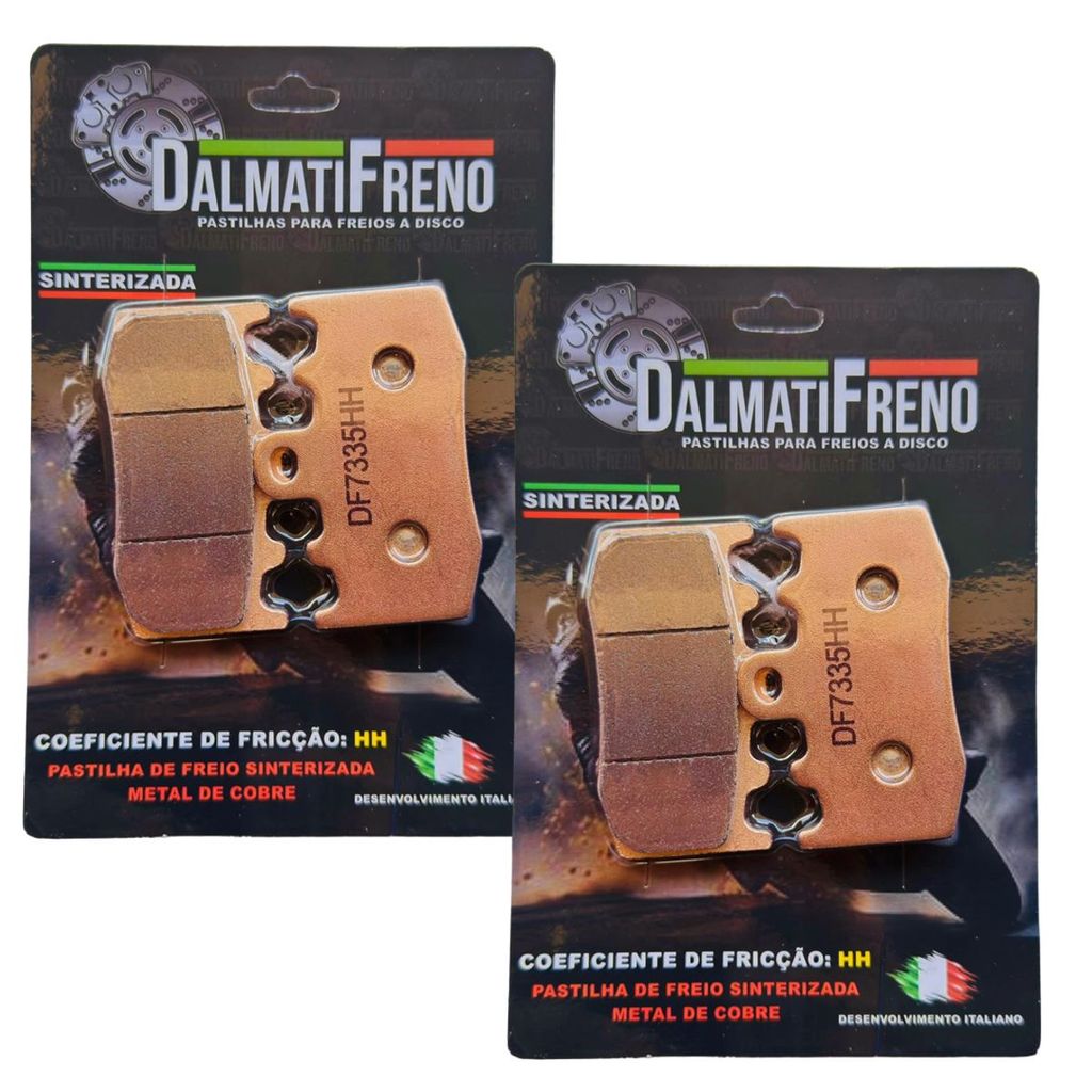 PASTILHA DE FREIO DIANTEIRA BMW R 1200 GS HP2 ANO 2006 2007