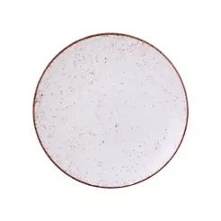 Prato Raso Rústico 25 cm Porcelana Decorada Tramontina