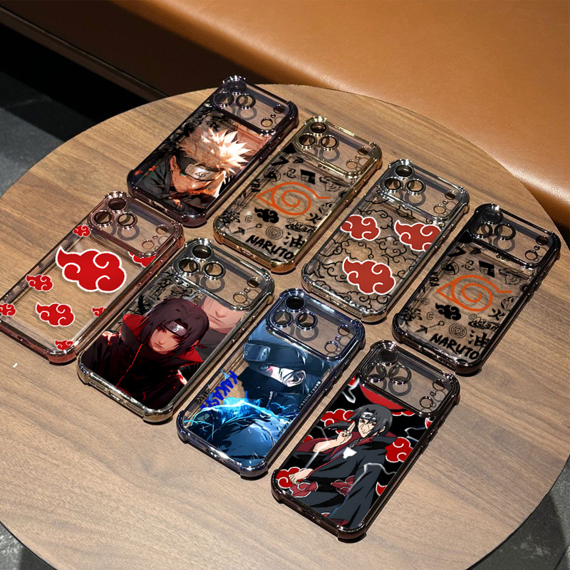 Invólucro Para Samsung Galaxy A57 A37 A56 A36 A16 A06 A07 A35 A55 A15 A05S A05 Airbag Quente Anime Naruto Akatsuki Caso 