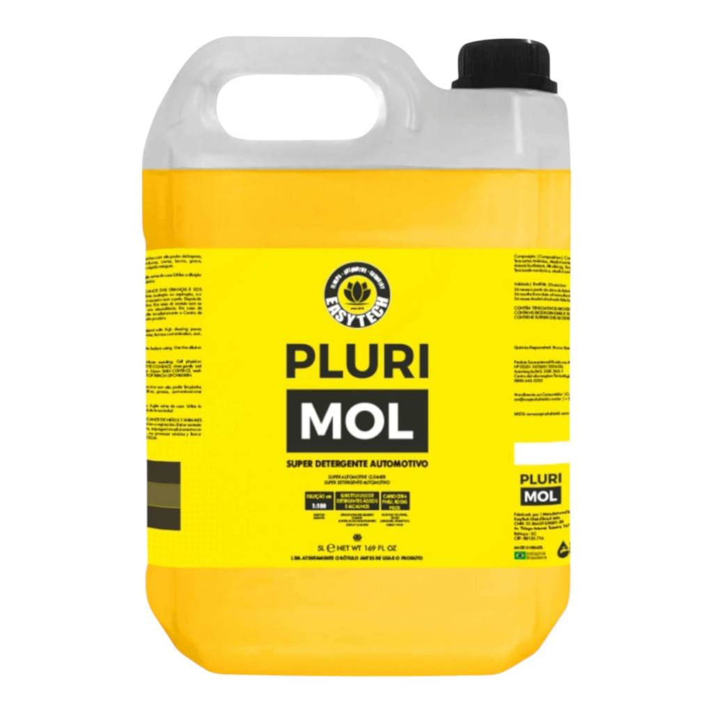 Pluri Mol 5L Super Detergente Automotivo Pesada - EASYTECH
