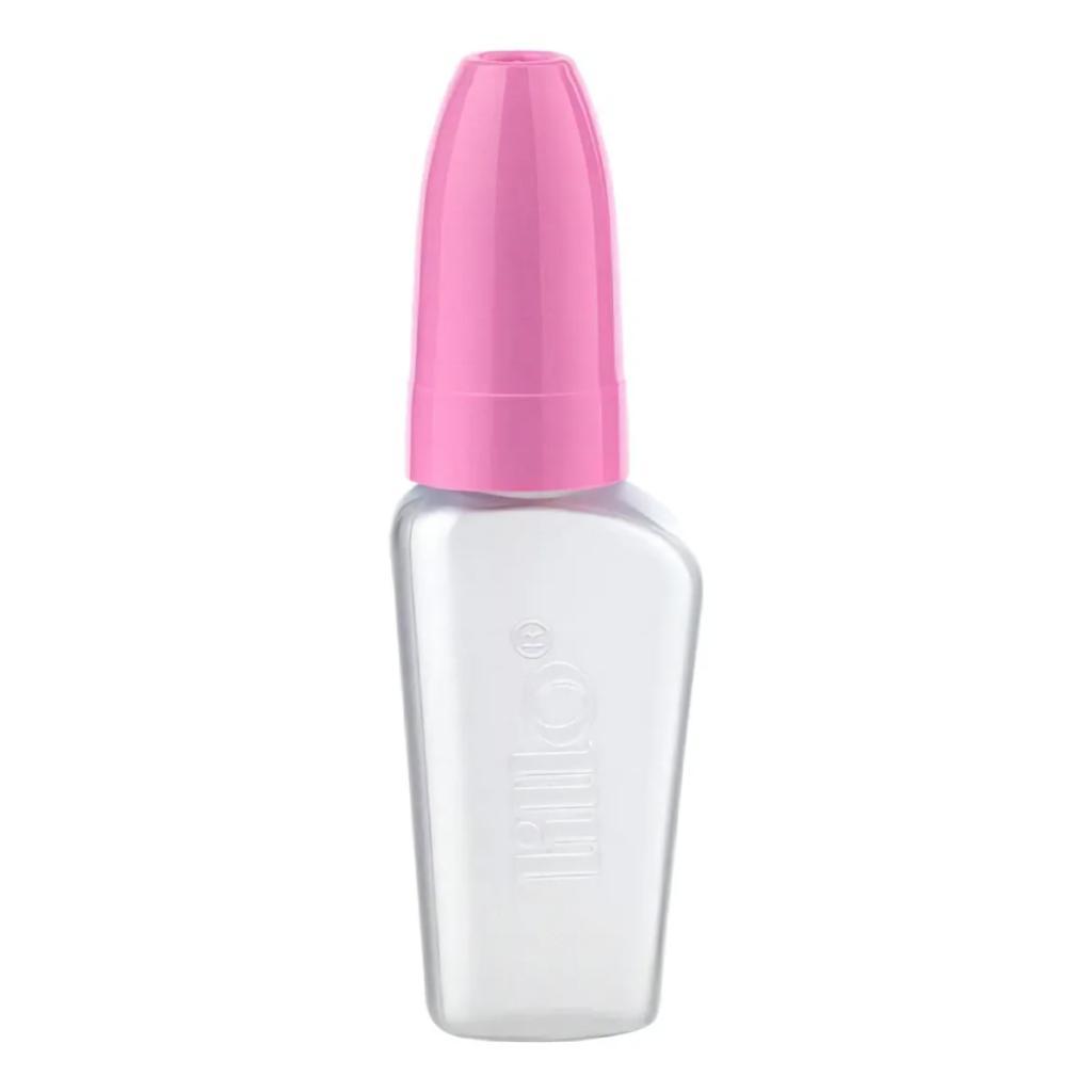 Mamadeira Lillo Chuquinha 50ml Rosa Bico Silicone Recém Nascido