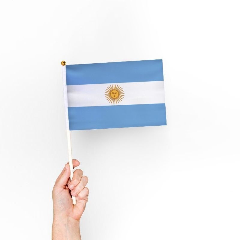 3 Unidades Bandeira Argentina Nacional 2026 Da Copa Do Mundo