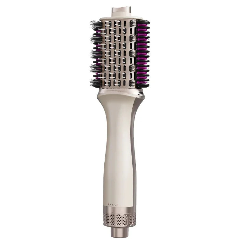 Escova Secadora Alisadora Profissional 2 em 1 Alisa, Seca e Modela - 1000W/127V -Hot Air Brush