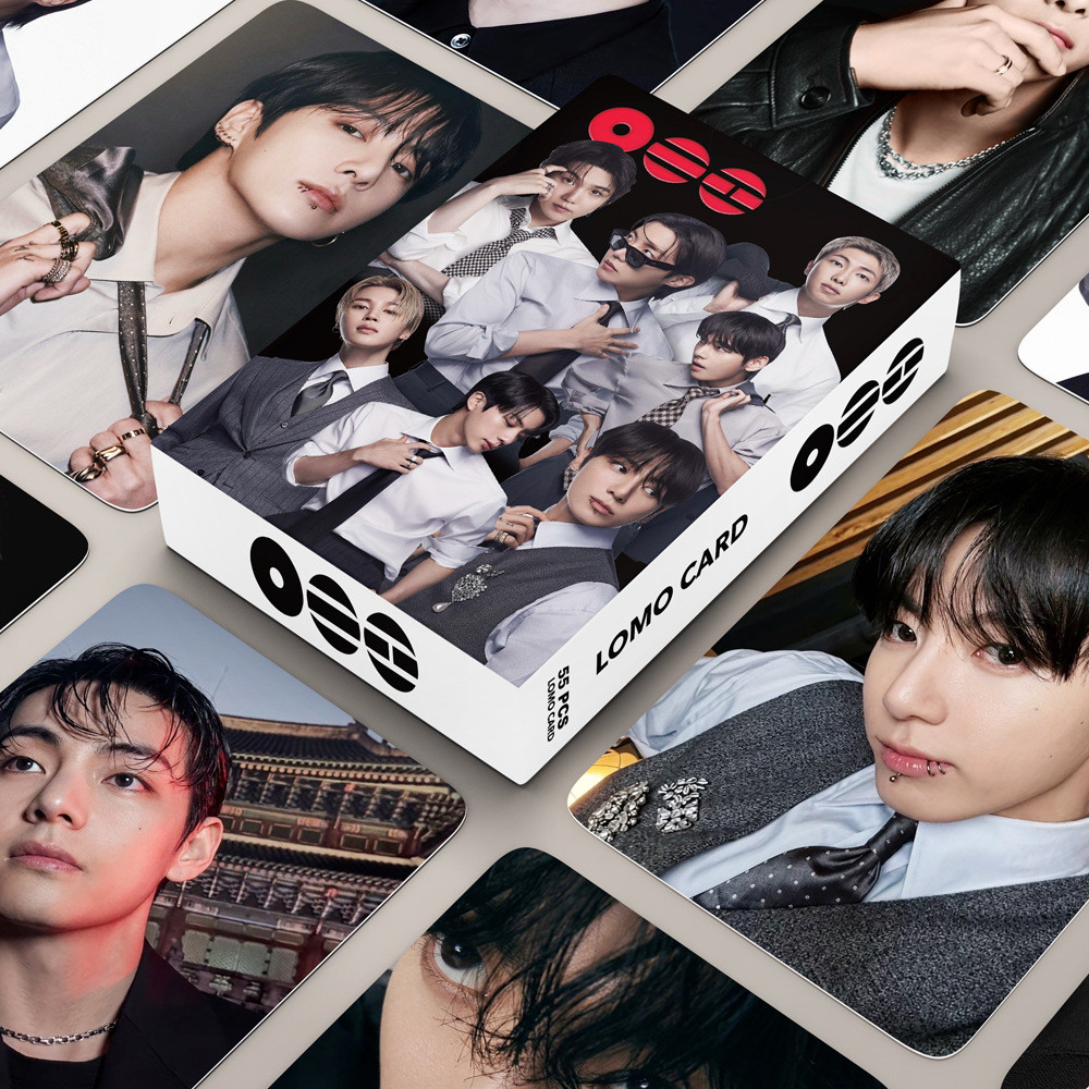 KPOP 55pcs/box BTS 5o ARIRANG Photocards LOMO Cartão De Coleção De Cartões