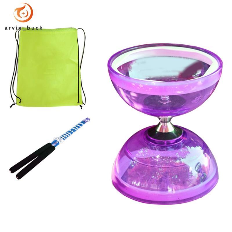Diabolo Yoyo Pessoas Idosas Brinquedo Crianças Malabarismo Conjunto De Fitness Tpu Para Criança Rolamento Clássico