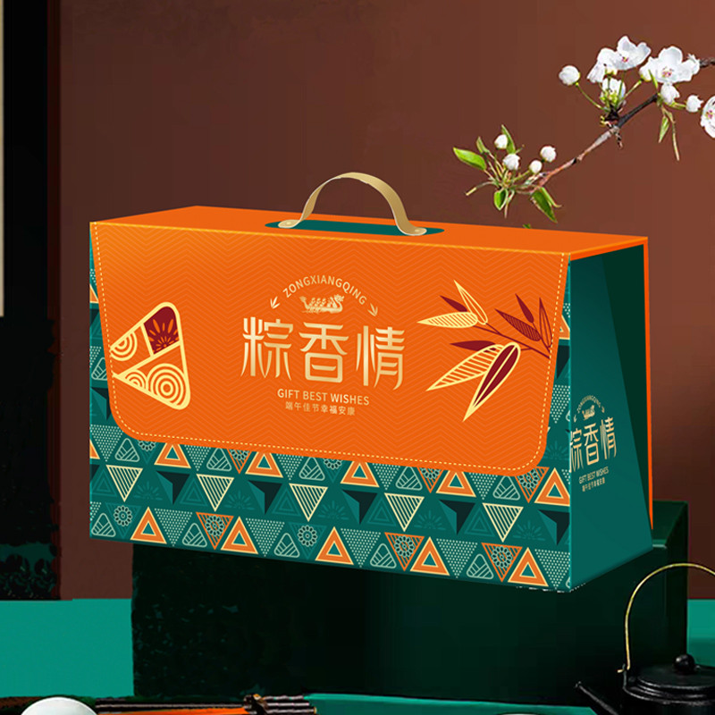 Dragon Boat Festival Caixa de Presente Embalagem Caixa Vazia Jiaxing Zongzi Mala Nova Zongzi Universal Embalagem Exterio